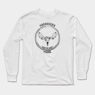 Madawaska Maine Moose Long Sleeve T-Shirt
